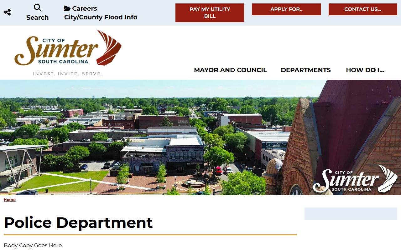 Sumter Police Department - Sumter Court Records